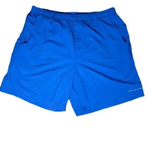 Columbia Sportswear PFG Blue Water Swim Shorts/Bathing Suit Size Large, Outdoors